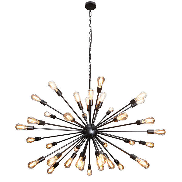 Supernova 40 Black Pendant Light