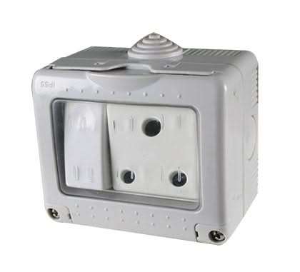 Weatherproof Plug Socket