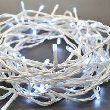 LED Fairy Lights - 12 Meter / White Cable / Connectable