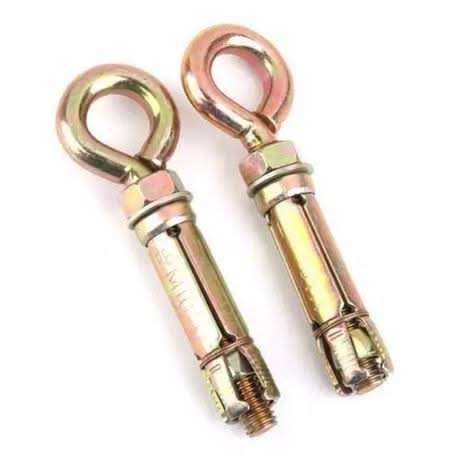 M10 Shield Anchors with Eye Bolt - 2 Pack