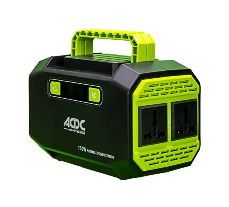 150W Modified Sine Wave Portable Power Station - 162WH Lithium Battery