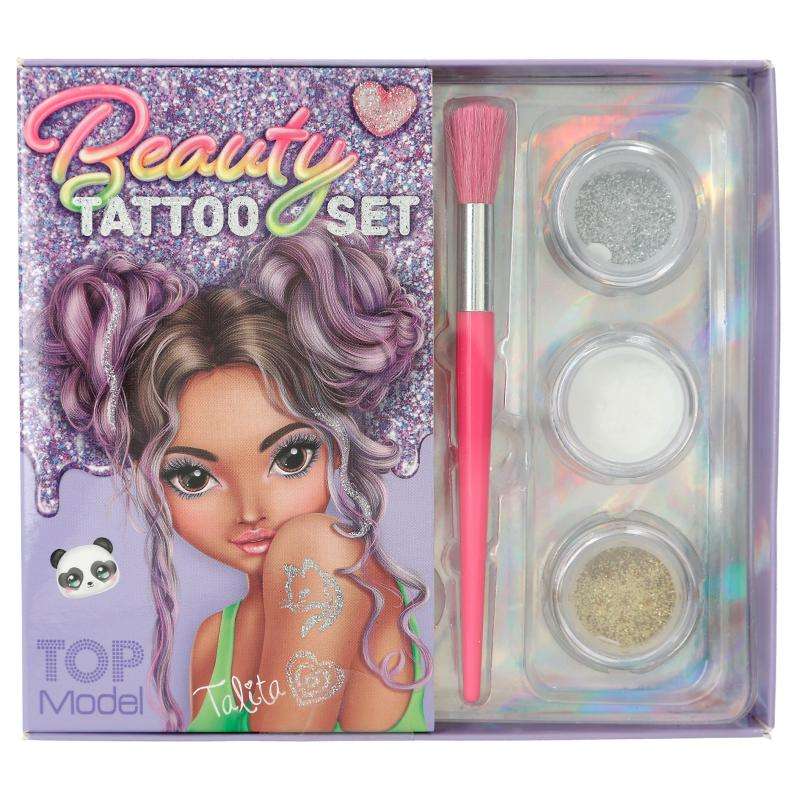 Top Model Glitter Tattoo Set