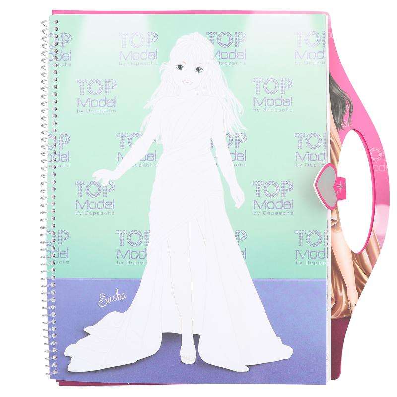 Top Model Create Your Glamour Special Colouring Book