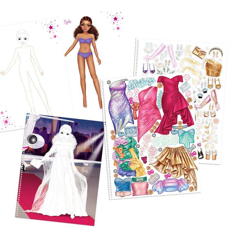 Top Model Create Your Glamour Special Colouring Book