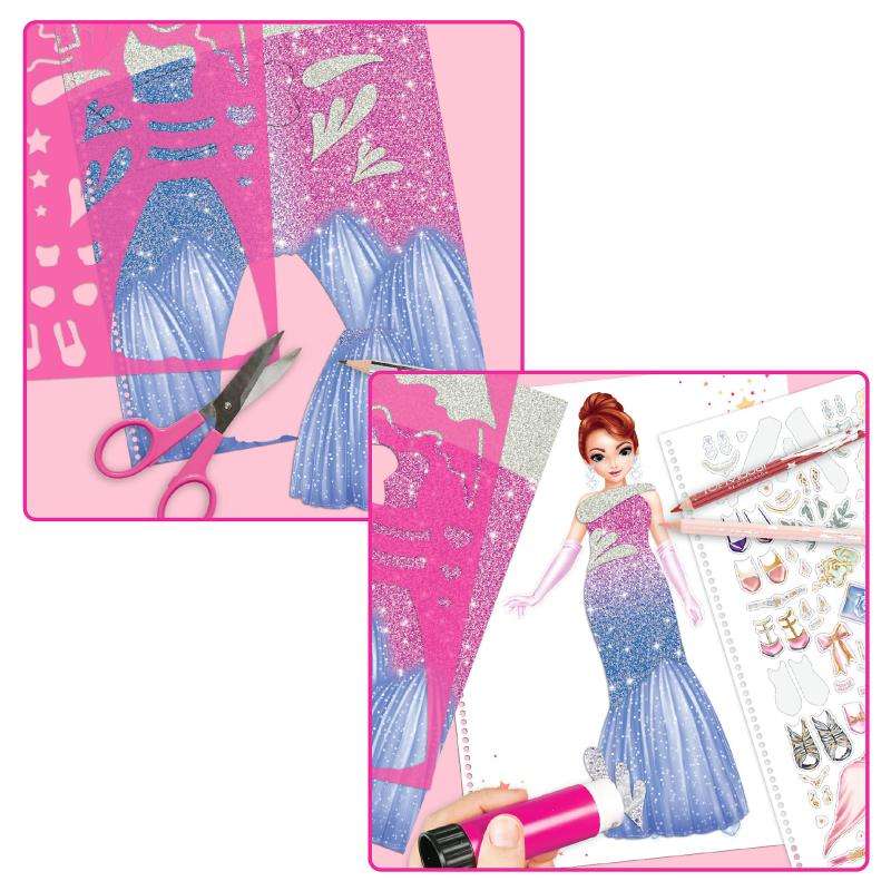 Top Model Create Your Glamour Special Colouring Book