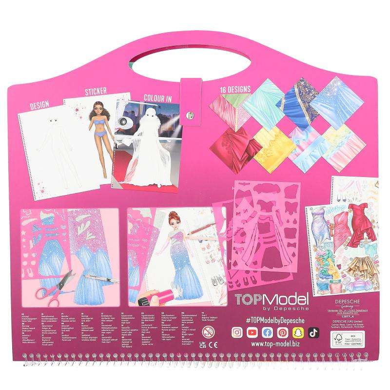 Top Model Create Your Glamour Special Colouring Book