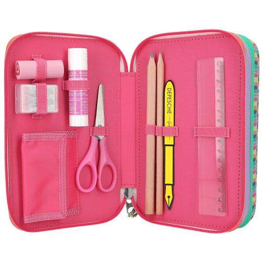 Top Model Triple Filled Pencil Case Joy (3 x girls)