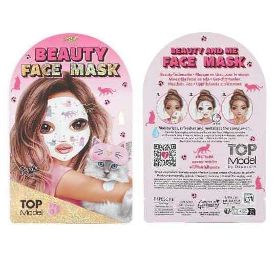 Top Model Beauty & Me Face Mask Cat Themed Assorted