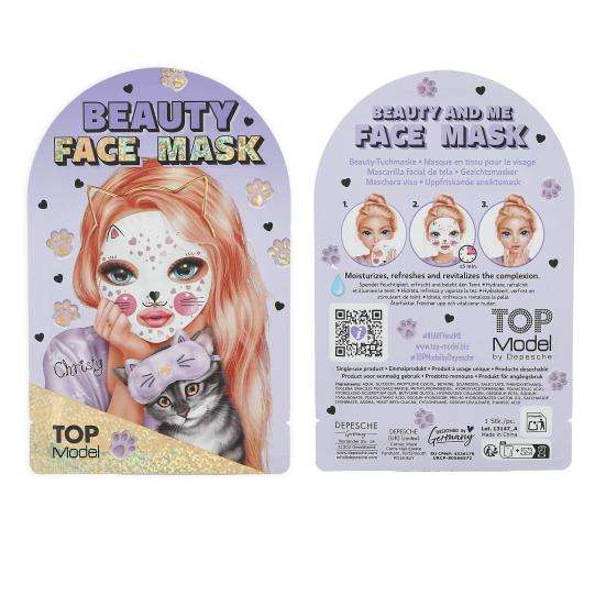 Top Model Beauty & Me Face Mask Cat Themed Assorted