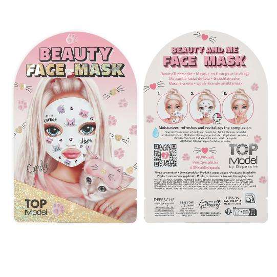 Top Model Beauty & Me Face Mask Cat Themed Assorted