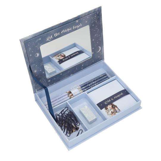 Top Model Stationery Box Wolf with Mirror