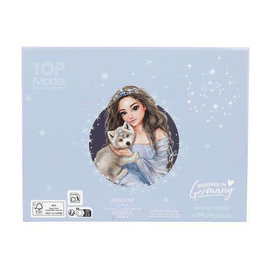 Top Model Stationery Box Wolf with Mirror