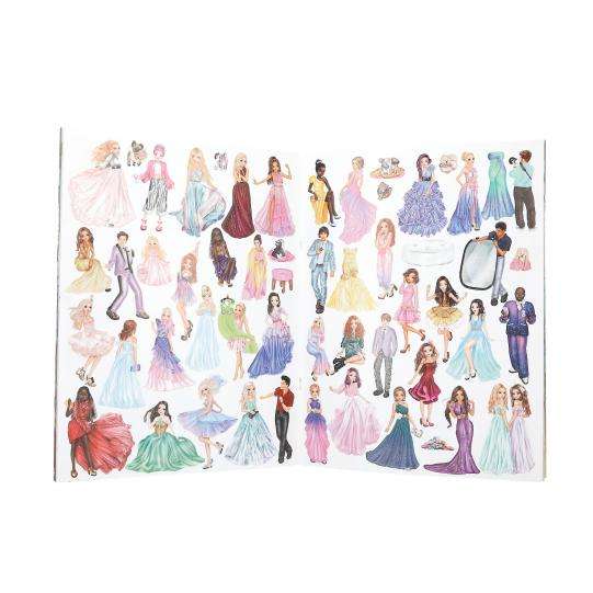 Top Model Glamour Stickerworld with 6 x Sticker Pages