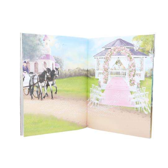 Top Model Glamour Stickerworld with 6 x Sticker Pages