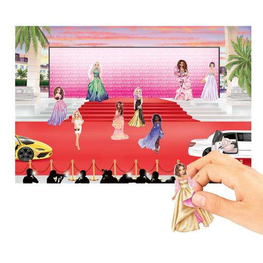 Top Model Glamour Stickerworld with 6 x Sticker Pages