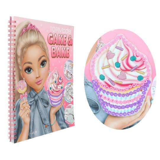Top Model Cake & Bake Colouring Book