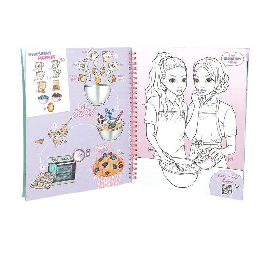 Top Model Cake & Bake Colouring Book