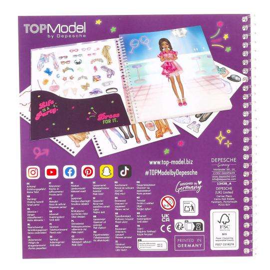Top Model Dress Me Up Sticker World Party
