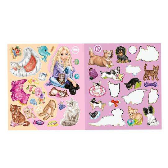 Top Model Stickerworld Kitty & Doggy