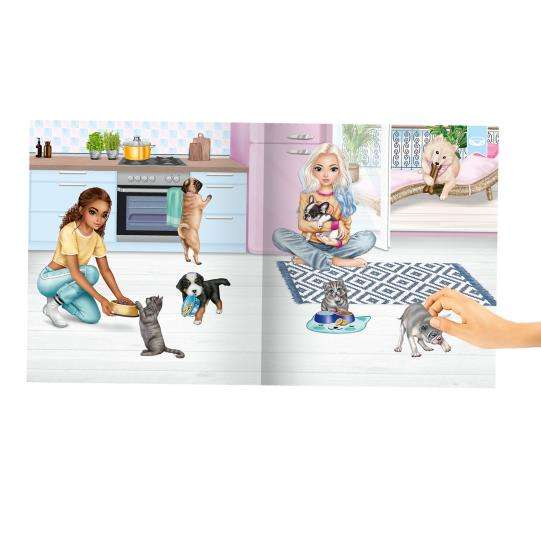 Top Model Stickerworld Kitty & Doggy