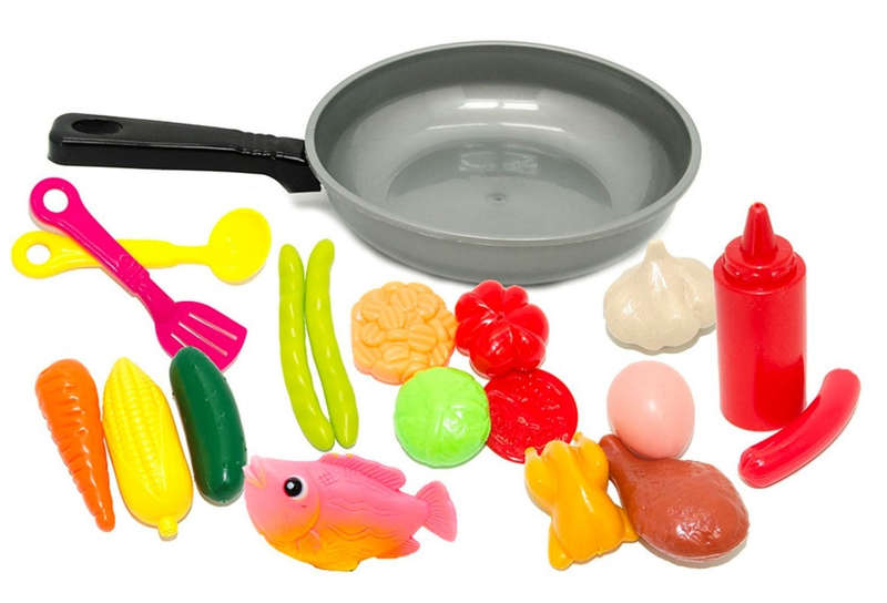 Food Set with Pan (in net)