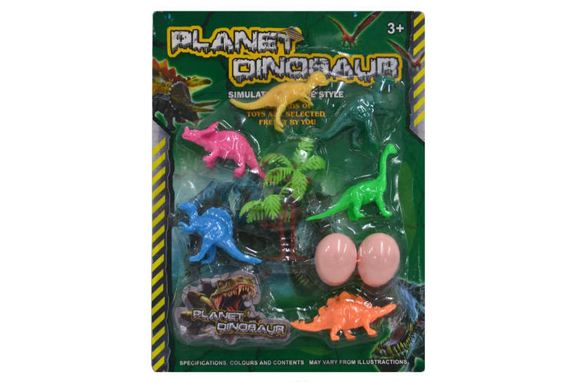 Dinosaur Set (Carded) (Planet Dinosaur)