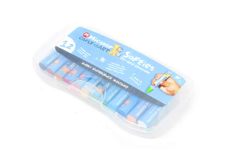 Early Start Softies Tri-Grip Crayons 12pc
