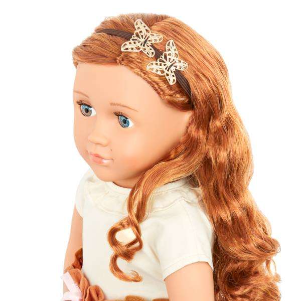 OG Doll Hairplay Butterfly Theme Nova 18 Inch Red Hair