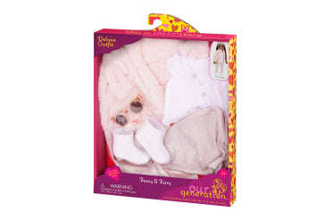 OG Deluxe Pink Fur Coat Outfit - Fancy & Furry