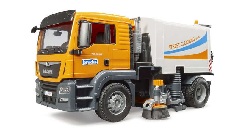MAN TGS Street Sweeper Bruder