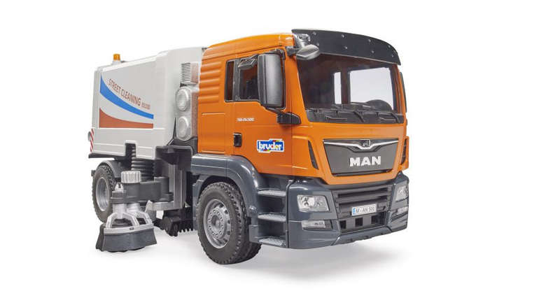 MAN TGS Street Sweeper Bruder