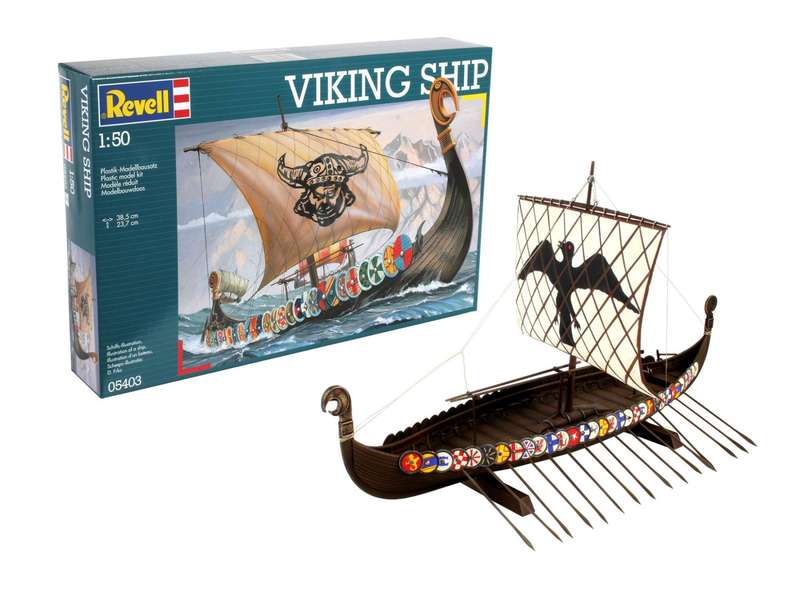 Viking Ship (scale 1 : 50)