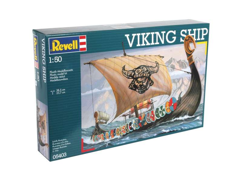 Viking Ship (scale 1 : 50)