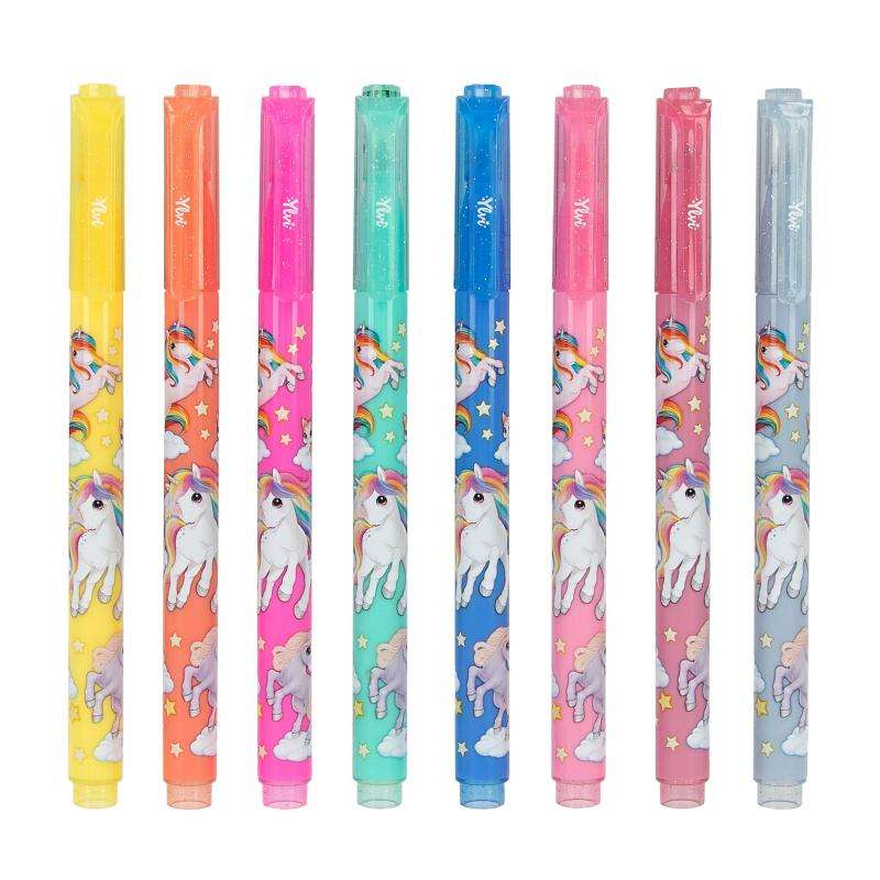 Ylvi Glossy Felt Pen Set 8pc
