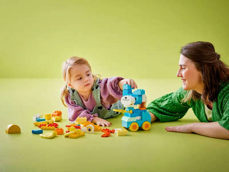 10448 3 In 1 Animals On Wheels Duplo