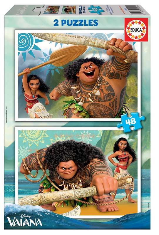 Puzzle (2 x 48pc) Moana