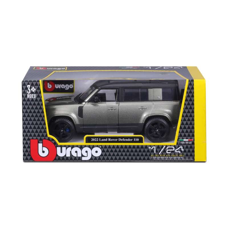 Land Rover Defender 2022 Grey (scale 1 : 24)
