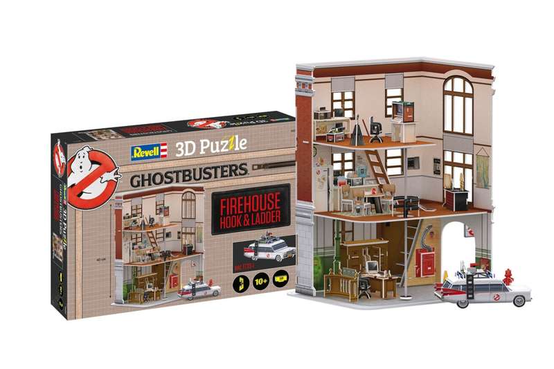 Puzzle 3D Ghostbusters Firestation 161pc