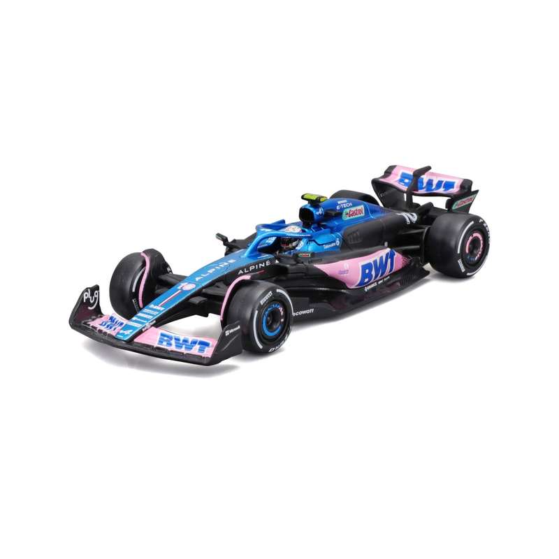 BWT Alpine F1 2023 with Helmet #10  (scale 1 : 43)