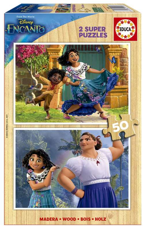 Puzzle 2 x 50pc Disney Encanto