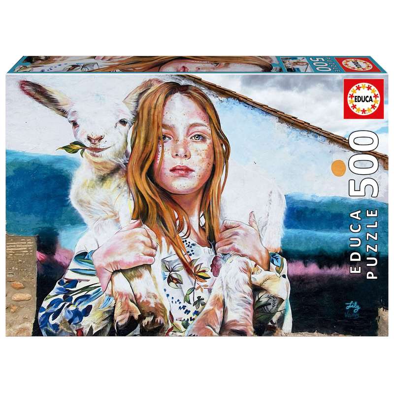 Puzzle 500pc The Shepherdess, Lily Brick