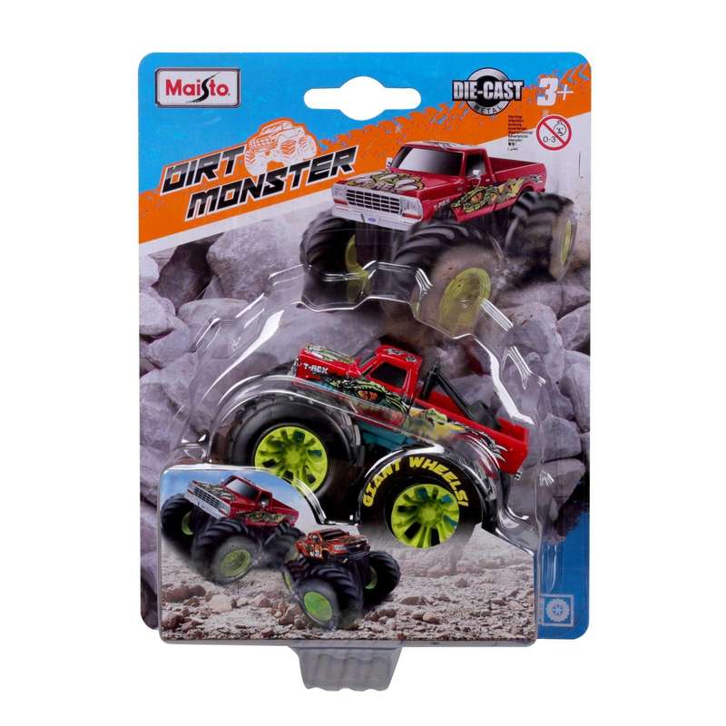 D/C Dirt Monster Assorted (Carded)