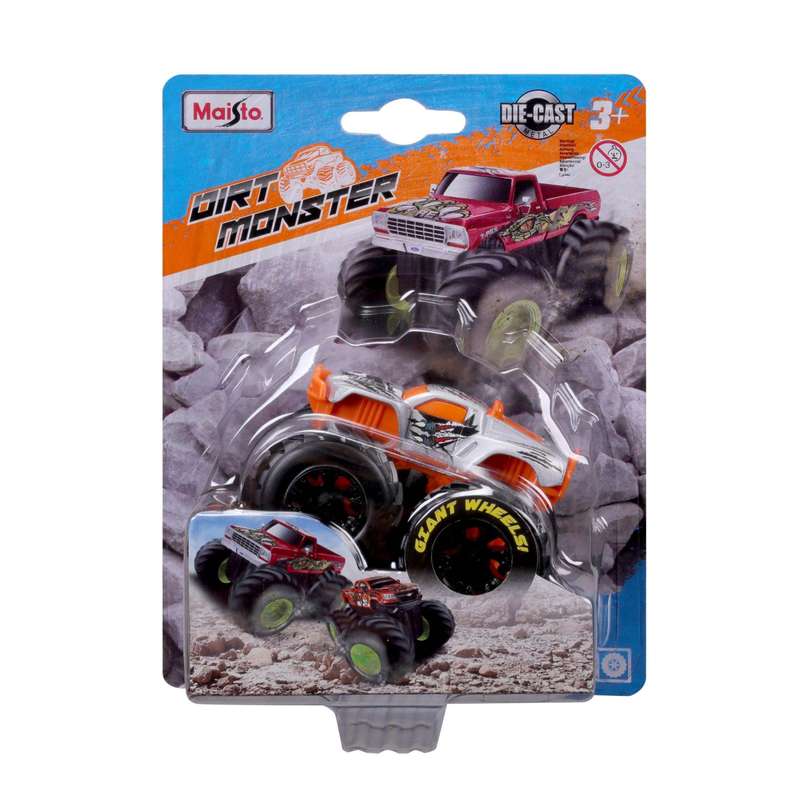 D/C Dirt Monster Assorted (Carded)