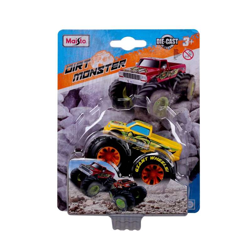 D/C Dirt Monster Assorted (Carded)