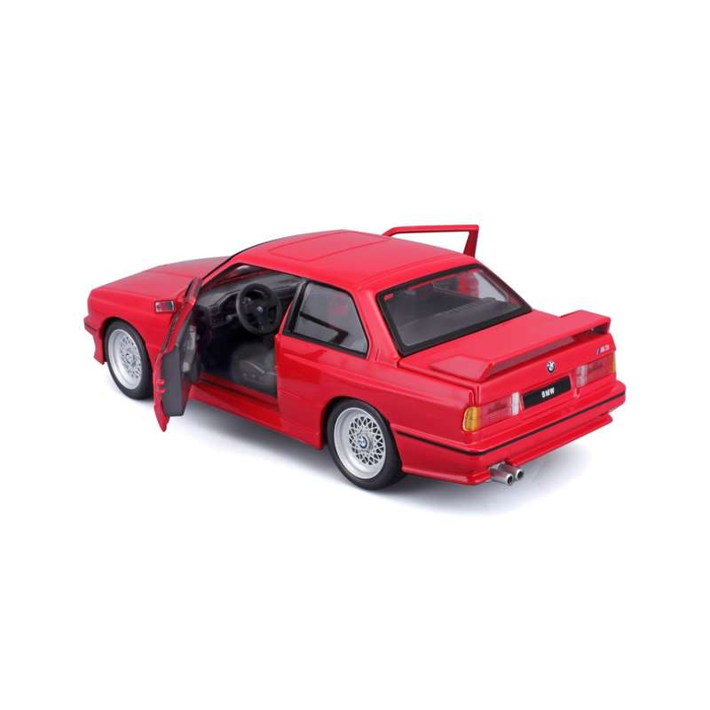 BMW M3 E30 1988 (Red) (scale 1 : 24)