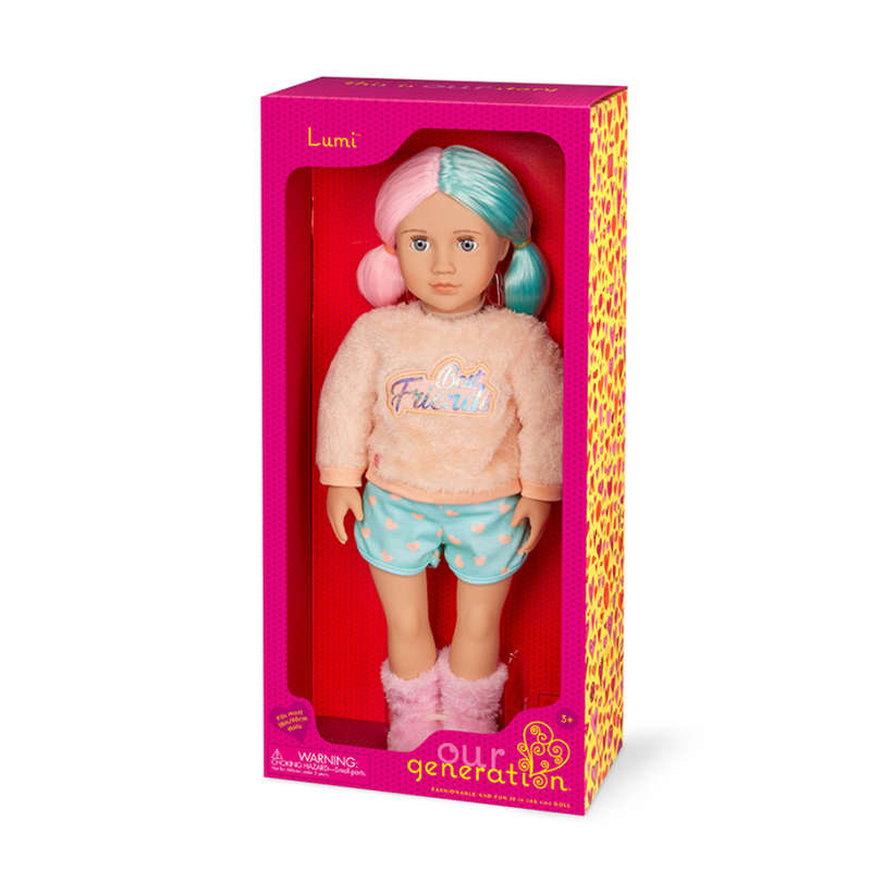 OG Classic Doll Lumi 18 Inch Multi Coloured Hair