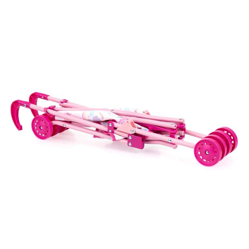 Buggy Doll's Pram Set (Pink Unicorns) (Bayer)
