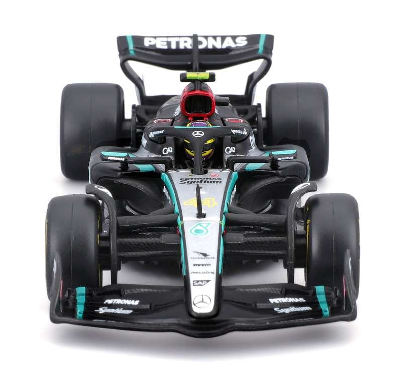 Mercedes AMG F1 W15 2024 w Helmet #44 (scale 1 : 43)