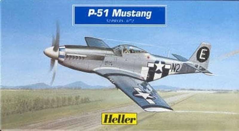 Starter Kit P-51 Mustang (scale 1 : 72) (Heller)