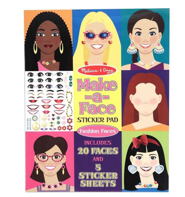 Make A Face Sticker Pad